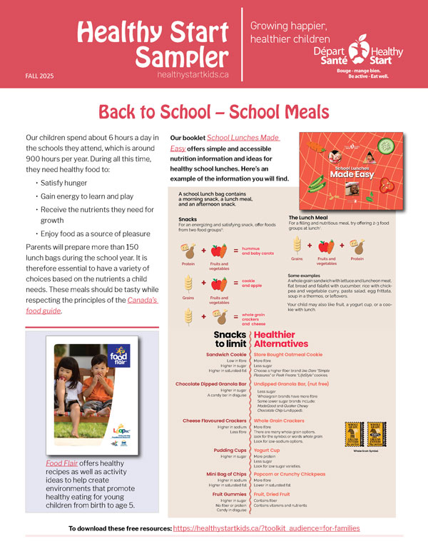 Healthy Start Samper - Fall 2025