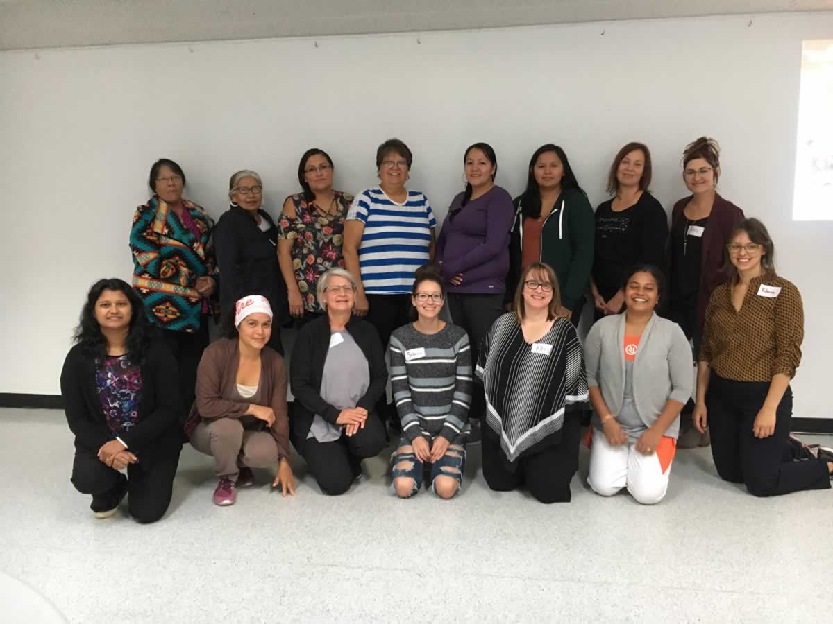 Participants in the Healthy Start for Families Facilitators workshop offered on September 21, 2019